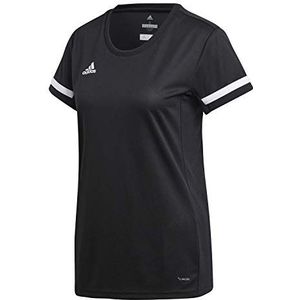 adidas Team 19 damesshirt (1 stuks), Zwart/Wit