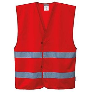 Portwest Vest Iona, kleur: rood, maat: S/M, F474RERS/M