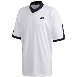 adidas m urban foot t shirt heren, Wit/Zwart