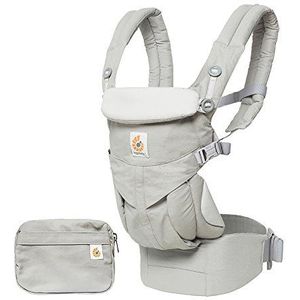 Ergobaby BCS360GRY ebcs360gry babydraagrugzak, 1 stuk (1 verpakking), lichtgrijs