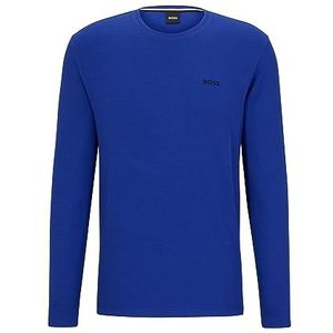 BOSS Waffle Pyjama_Longslevee T-shirt voor heren, Bright Blue434