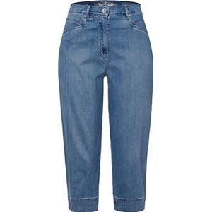 Raphaela by Brax Caren Capri S Denim Lichtgewicht Mode Jeans Capri Dames Capri Jeans, Gebleekt, licht gebruikt