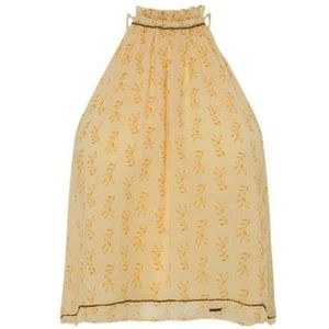 Pepe Jeans Maffie Damesblouse, Geel (Cornish Yellow), XS