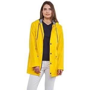 Petit Bateau Leren damesjack, Geel.