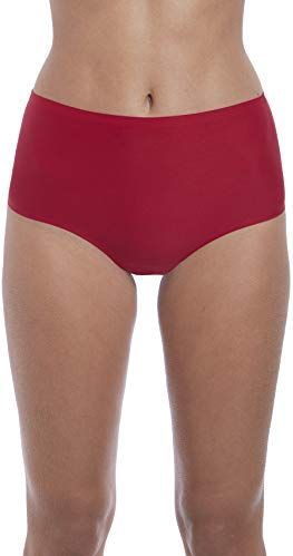 Fantasie Smoothease Onzichtbare Stretch Slipje zonder Vpl Damesslip (1 stuk), Rood
