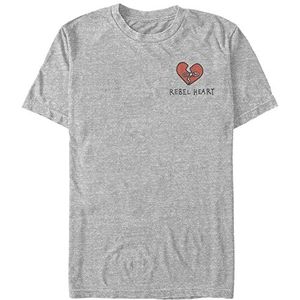 Disney Dnca-Rebel Heart Organic, Melange Grey, M, Melange Grey