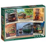 Vintage Trams Puzzel (1000 stukjes)