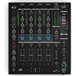 Reloop RMX-95 - 4+1-kanaals DJ-clubmixer met hoogwaardige 24-bits interface, FX-eenheid, Beat FX en geluidsfilter, EQ Neural Mix™-modus en actieve USB-hub