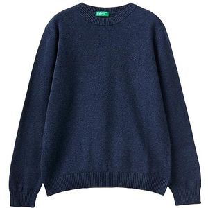 United Colors of Benetton Shirt G/C M/L 1032c103x Sweatshirt Kinderen en tieners (1 stuk), Donkerblauw 852