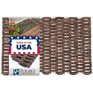 Durable Corporation-400S2030 Dura-Rug buitentapijt van gerecycled weefsel, 50,8 x 76,2 cm