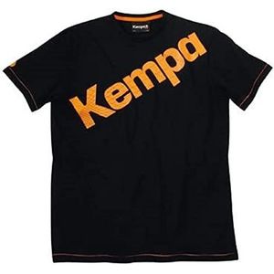Kempa T-shirt EK, zwart.