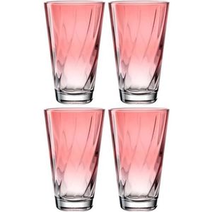 Leonardo Drinkglas 300ml rose TWIST - SET/4