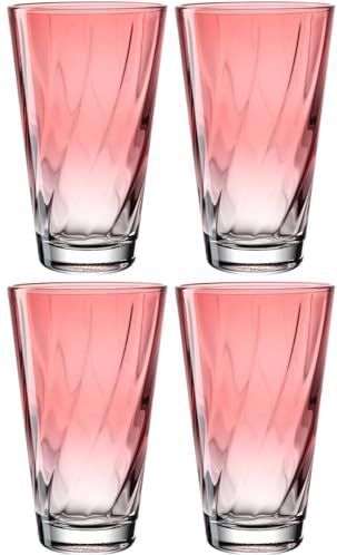Leonardo Drinkglas 300ml rose TWIST - SET/4