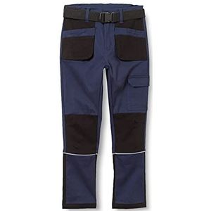 MINYMO Working Pants Pantalon d'utilit Professionnelle Fille, Bleu Marine, 182