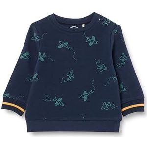 s.Oliver Sweat-shirt à manches longues pour garçon, bleu, 74