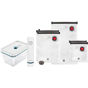 ZWILLING Fresh & Save Vacuüm Startset, Borosilicaatglas, 7-delig, La Mer