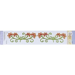 Guirnalda Decoratieve stanssjabloon, bloemenmotief, maat