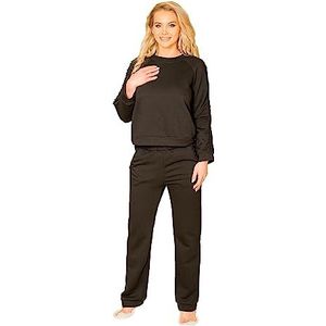 KALIMO Blouse Antao pour femme - Noir - XL Soft Touch Cotton, Noir, XL