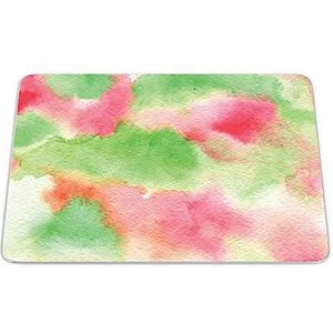 Bonamaison, Rechthoekige muismat met digitale print, antislip onderkant, voor kantoor en thuis, 22 x 18 cm