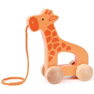 Hape - E0906 - trekspeelgoed - giraf