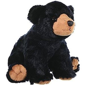 Wild Republic Cuddlekins pluche beer zwart, speelgoed, 30 cm
