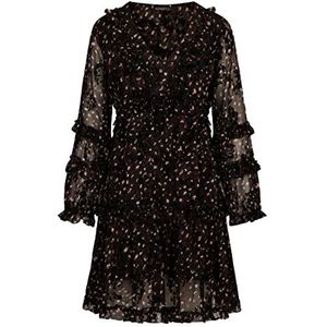 ApartFashion dames jurk, Zwart/Rood