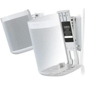 Flexson Wandhouder voor Sonos One, One SL en Play:1, wit (paar)