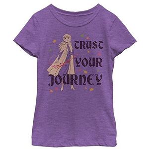 Disney Girls' T-shirt, Purple Berry, XS, Violet, XS, Paars.