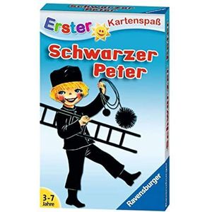 Ravensburger 20431 - Peter zwart - schoorsteenveger, kaartspel vanaf 3 jaar