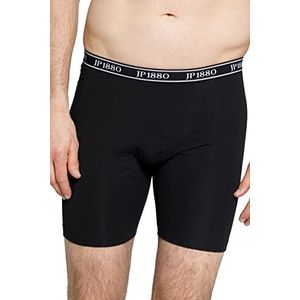 JP 1880 Boxershort, lang, katoenmix, zwart, 18 711242 10-18, zwart.