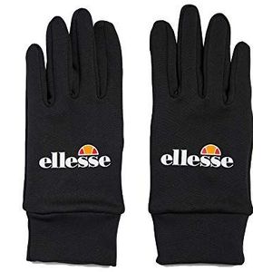 Ellesse Miltan handschoenen van polyester, zwart, één maat, zwart, zwart.
