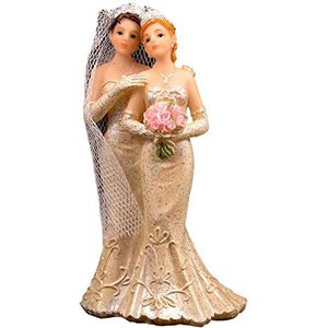 Creatieve bruiloft figuur – Twee bruiden