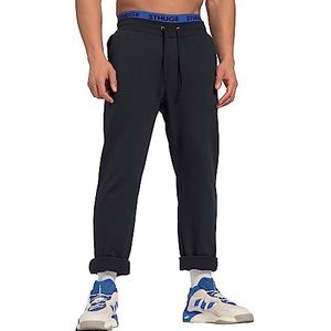 STHUGE Pantalon de jogging, coupe moderne, taille élastique, 4 poches, jusqu'à 8 XL 819321, Bleu marine, 4XL