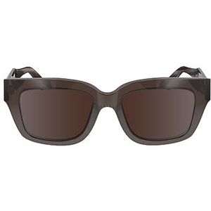 Calvin Klein Lunettes de soleil femme, Taupe, taille unique