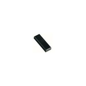 MAUL PRO Facetterand-magneten van onbreekbaar kunststof, rechthoekig, 53 x 18 x 10 mm, 20 stuks, zwart