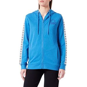 United Colors of Benetton hoodie voor dames, Intensief blauw 3F4