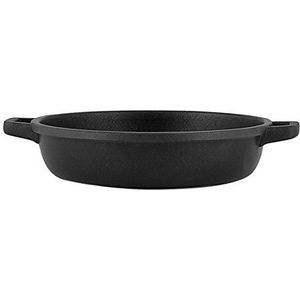 Home Granchef Pan met 2 handgrepen, rond, aluminium, 22 cm, zwart