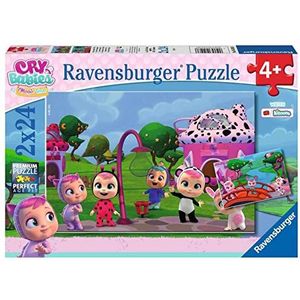 Ravensburger Cry Babies Puzzel voor kinderen, meerkleurig, 2 x 24 stukjes, 05103 8