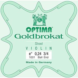 Optima 1001 Goudbrokaat viool 3/4 inch -1 (gesp) 25 Soft
