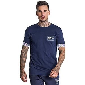 Gianni Kavanagh Gk Play T-shirt voor heren, marineblauw, Navy Blauw