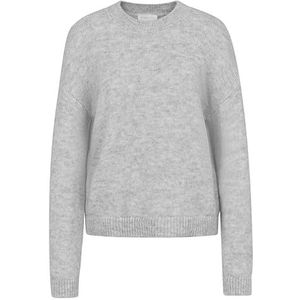 bugatti Pull à col rond pour femme, Gris-260, M