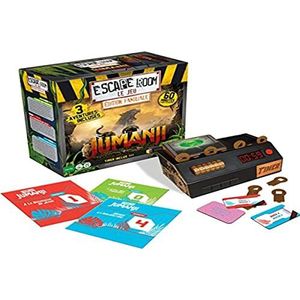 ESCAPE ROOM – het spel – JUMANJI familie-editie van 3 verschillende avonturen in het Frans.