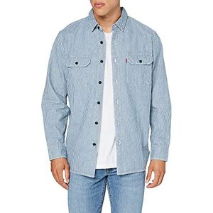 Levi's Classic Worker Hickory Stripe Rinse T-shirt voor heren, hickory stripe rinse
