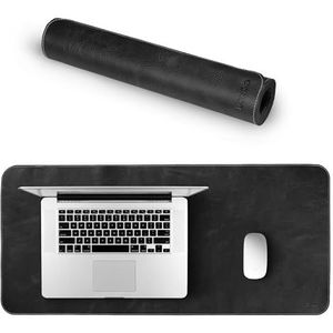 Londo Leder Mousepad - Extra Large (Echt Leder, Zwart)