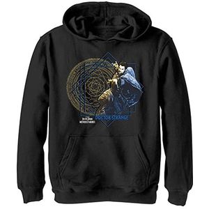 Marvel Doctor Strange in the Multiverse of Madness Hoodie - Strange Gold YTH - Zwart - 5/6, Zwart, S, zwart.