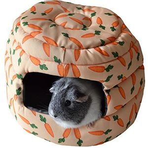 Rosewood Snuggles 2-in-1 hondenhok voor konijnen/cavia's/fretten/ratten