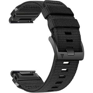 YOOSIDE Horlogebandje voor Garmin Fenix 7/Fenix 6/Fenix 5/epix Pro 47 mm, snel passend, 22 mm, verstelbaar, geweven nylon horlogebandje met roestvrijstalen sluiting voor Forerunner 955, Geen edelsteen
