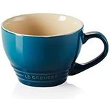 Le Creuset Reuzenmok van aardewerk, 400 ml, Deep Teal, 70304406420002