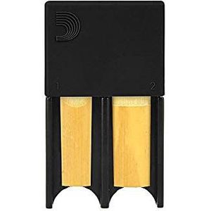 D'Addario DRGRD4ACBK Reed Guard beschermhoes voor 4 klarinetten en saxofoon, zwart