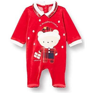 Chicco Shirt voor het openen van luiers, pantoffels voor BBS en bamboe, voor baby's, jongens, rood, 12 maanden, Rood